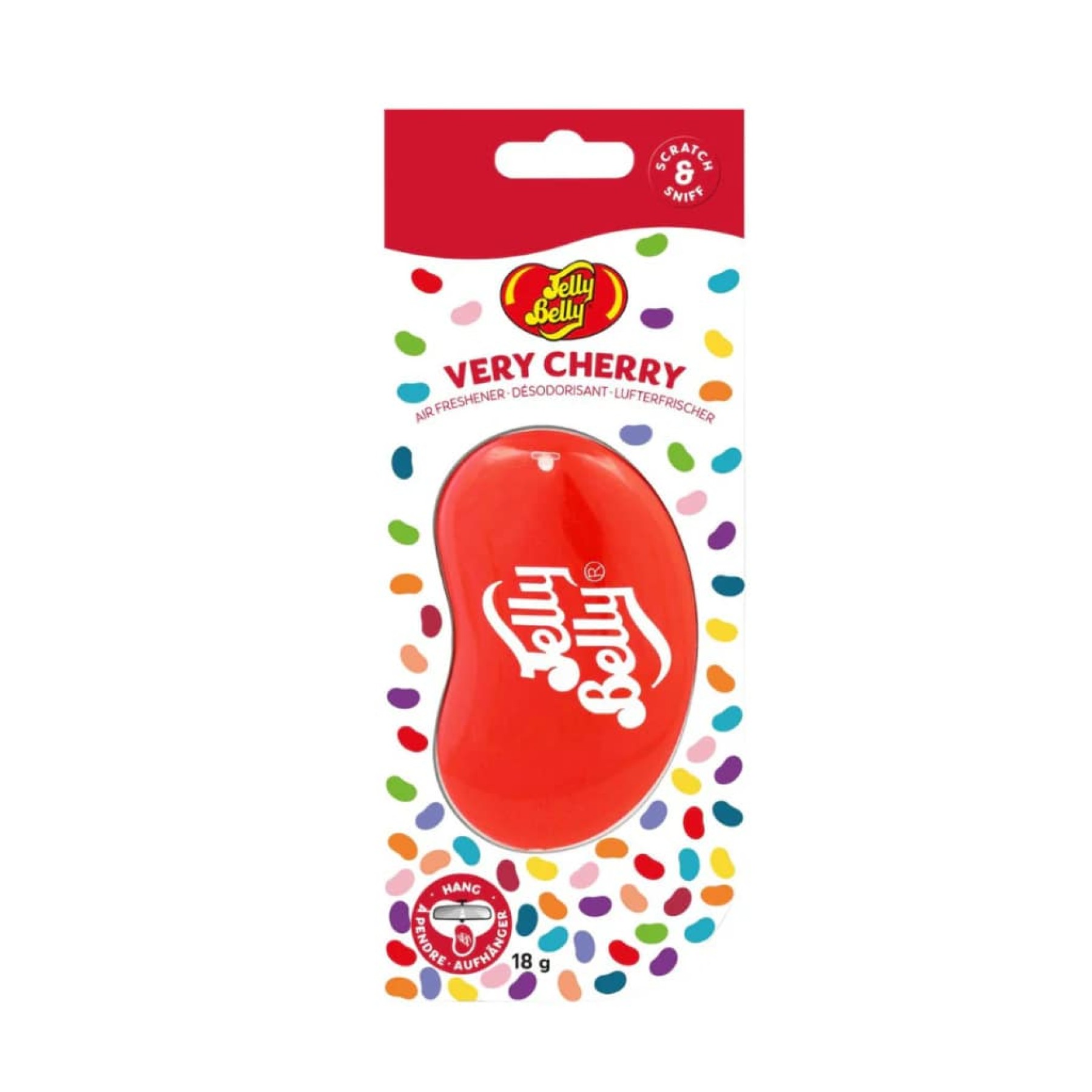 Jelly Belly 3D Very Cherry Hanging Air Freshener